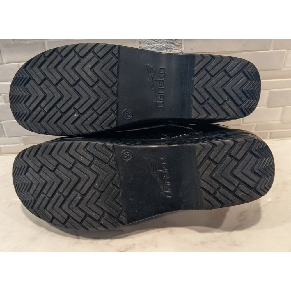 Women's DANSKO Petrol Professional Stapled Slip-On Clogs Size 39/9 - Picture 10 of 11